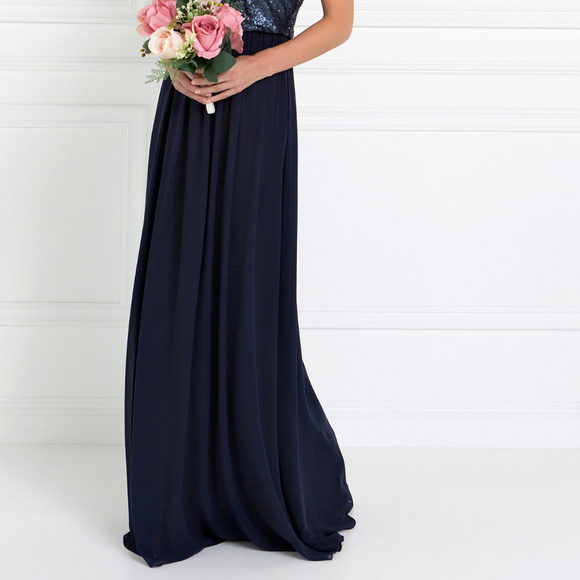 Chiffon Long Gown Dresses GL2416 - Picture 4 of 4